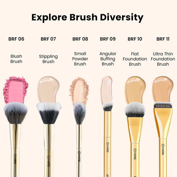 Artist's Arsenal Brush | Ultra Thin foundation Brush