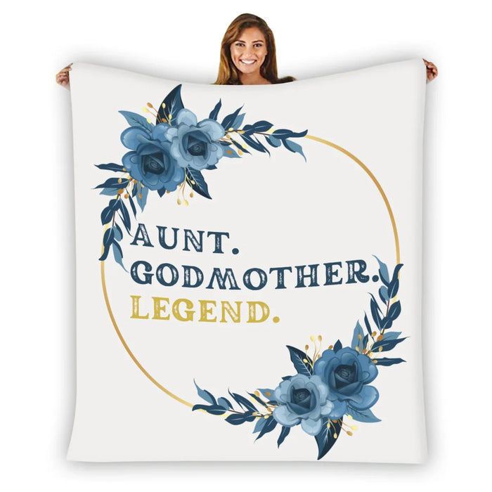 Aunt Godmother Legend Fleece Blanket - Whippie's