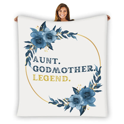 Aunt Godmother Legend Fleece Blanket - Whippie's