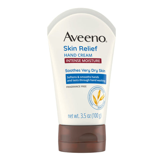 Aveeno Skin Relief Hand Cream Intense Moisture 3.5oz/ 100g - ikatehouse