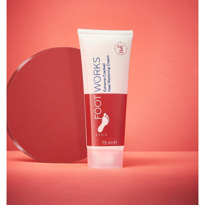 Avon Foot Works Extreme Cracked Heel Restoring Cream XXL Big Size - 150ml