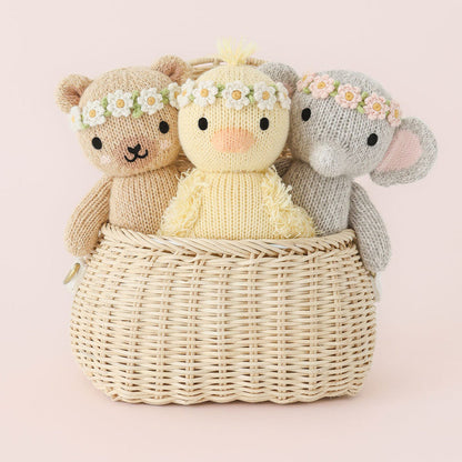 Baby Animal With Flower Crown- Assorted- Sold Individually