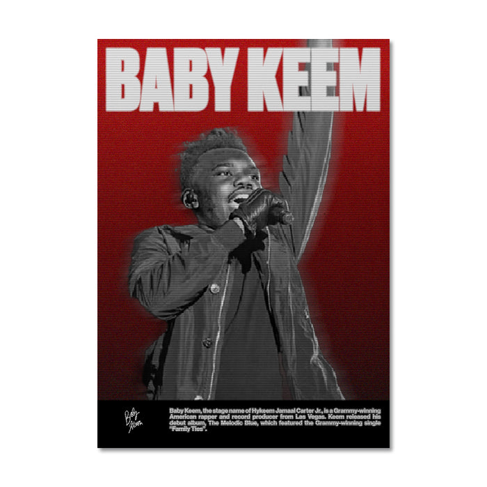 Baby Keem Blur Trading Card