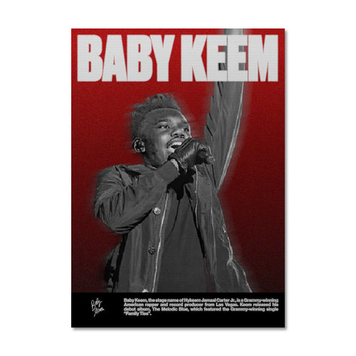 Baby Keem Blur Trading Card