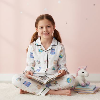 Back-to-School Adventures Kids Pajamas