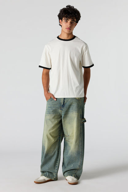 Balloon Leg Carpenter Jean