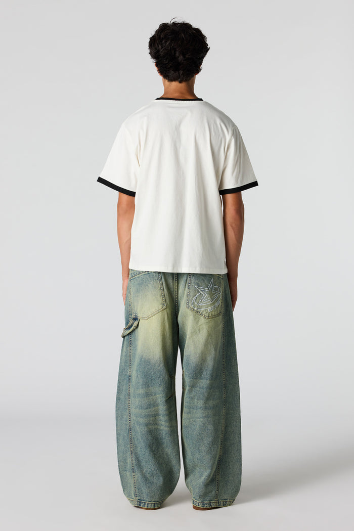 Balloon Leg Carpenter Jean