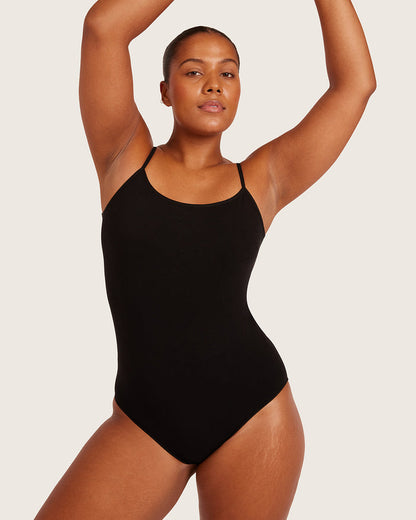 Base Layer Cami Bodysuit - Black
