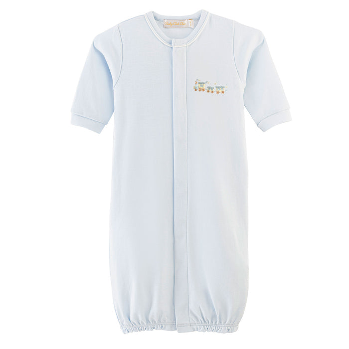 BCC Blue Train Emb Gown