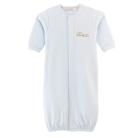 BCC Blue Train Emb Gown