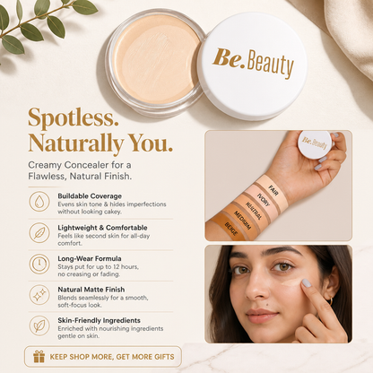 Be Beauty HD Cover Creamy Concealer