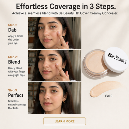 Be Beauty HD Cover Creamy Concealer