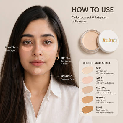 Be Beauty HD Cover Creamy Concealer