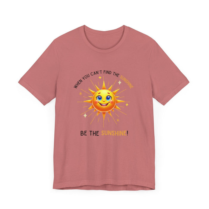 Be the Sunshine - Unisex Jersey Tee - ☀️ Let Your Inner Light Shine! ☀️ - Whippie's
