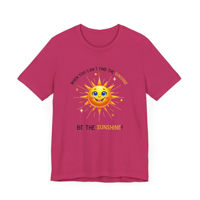 Be the Sunshine - Unisex Jersey Tee - ☀️ Let Your Inner Light Shine! ☀️ - Whippie's