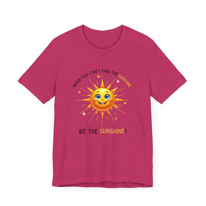 Be the Sunshine - Unisex Jersey Tee - ☀️ Let Your Inner Light Shine! ☀️ - Whippie's