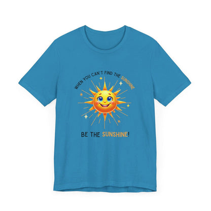 Be the Sunshine - Unisex Jersey Tee - ☀️ Let Your Inner Light Shine! ☀️ - Whippie's