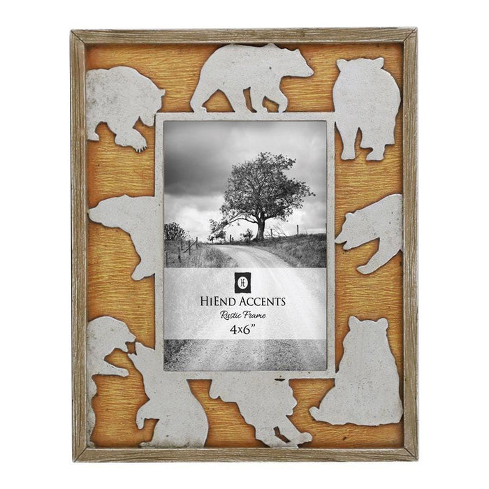 Bear Cutout Picture Frame Picture Frame