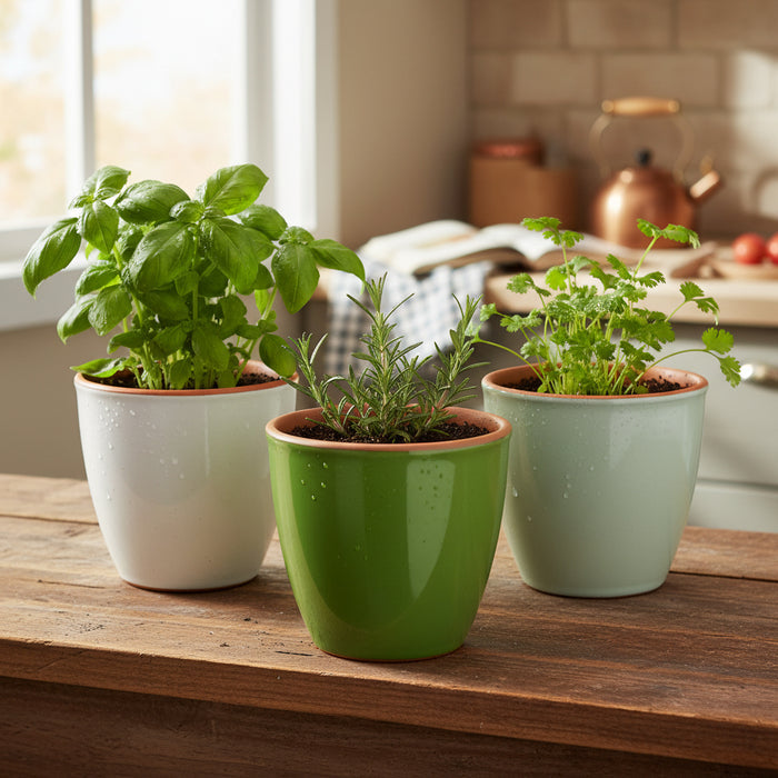 Bell Pot 9.3" Sage