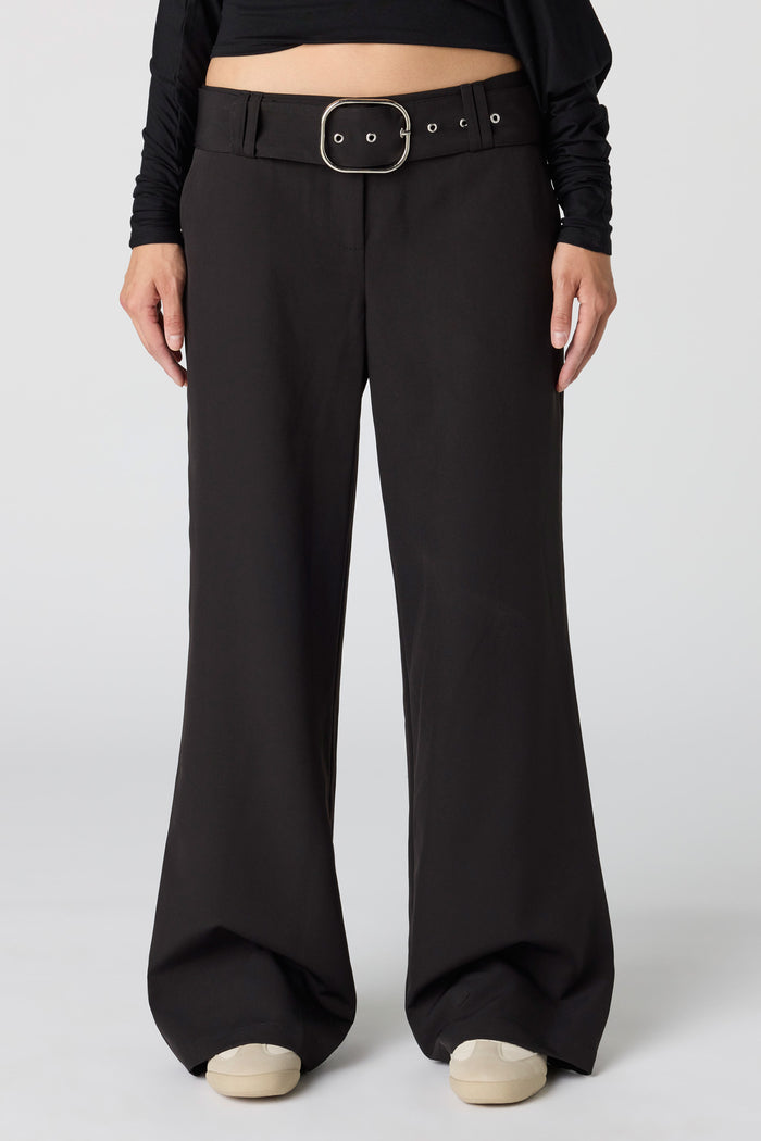 Belted Wide Leg Pant