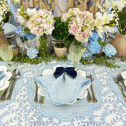 Bettina Napkin - Blue Gingham (Set of 4)