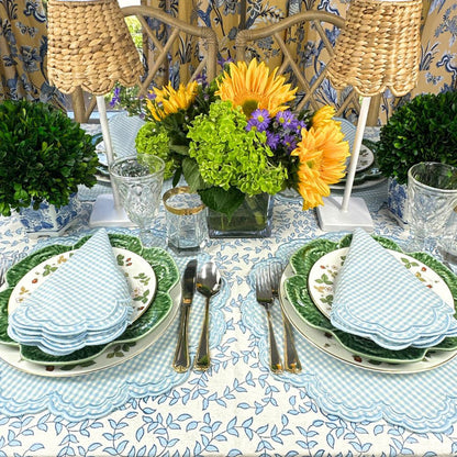 Bettina Napkin - Blue Gingham (Set of 4)