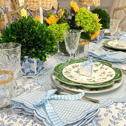 Bettina Placemat - Blue Gingham (Set of 4)