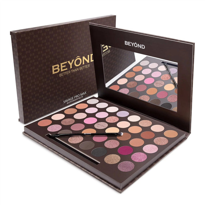 Beyond Better Than Better Savage Pro Max Eyeshadow Palette 40 Colors - ikatehouse