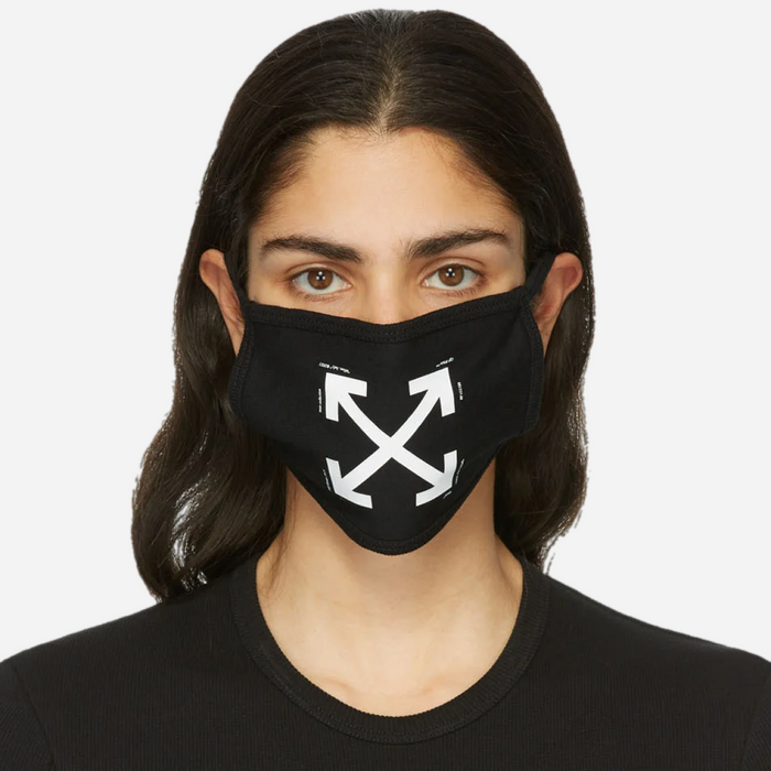 OFF-WHITE Black Arrows Mask