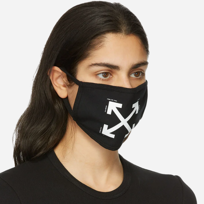 OFF-WHITE Black Arrows Mask
