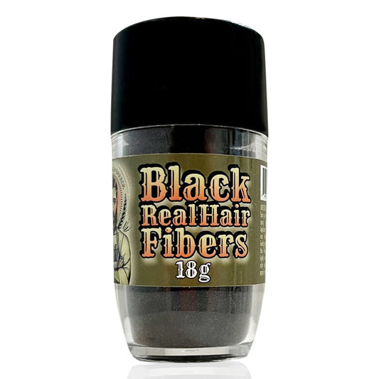 Black Real Hair Fibers