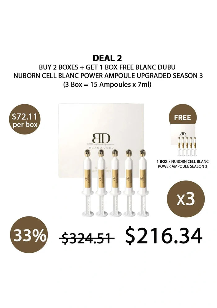 (BUY 2+1 FREE) BLANC DUBU POWER AMPOULE SEASON 3