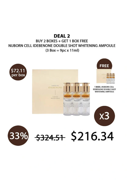 (BUY 2+1 FREE) BLANC DUBU IDEBENONE WHITENING AMP