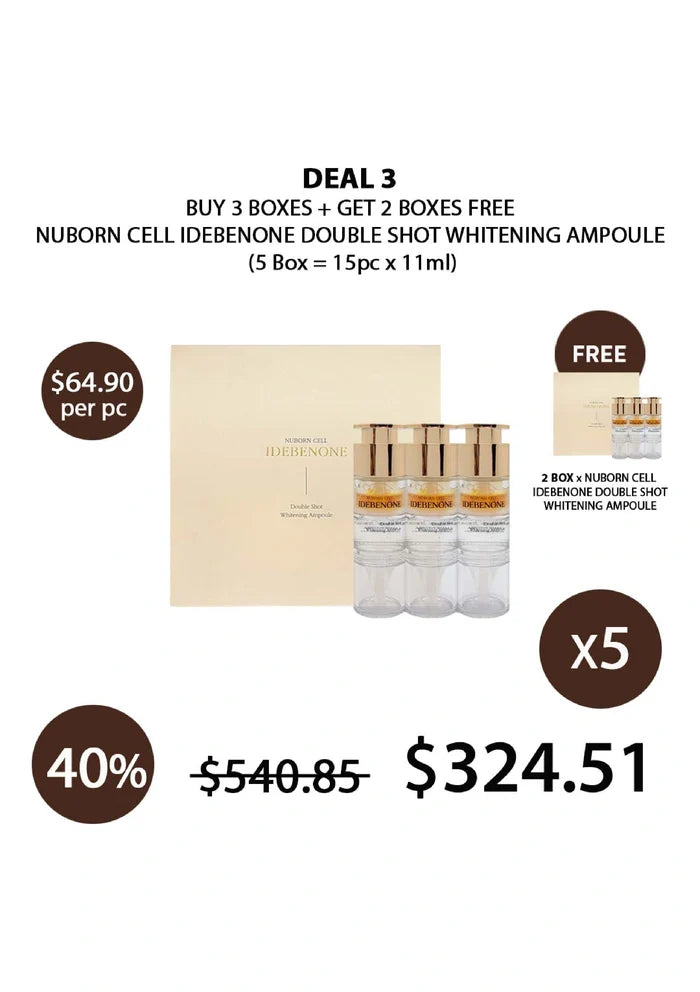 (BUY 3+2 FREE) BLANC DUBU IDEBENONE WHITENING AMP