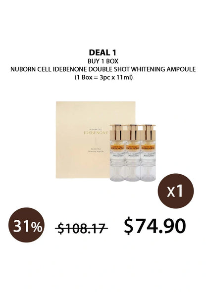 (BUY 1) BLANC DUBU IDEBENONE WHITENING AMPOULE