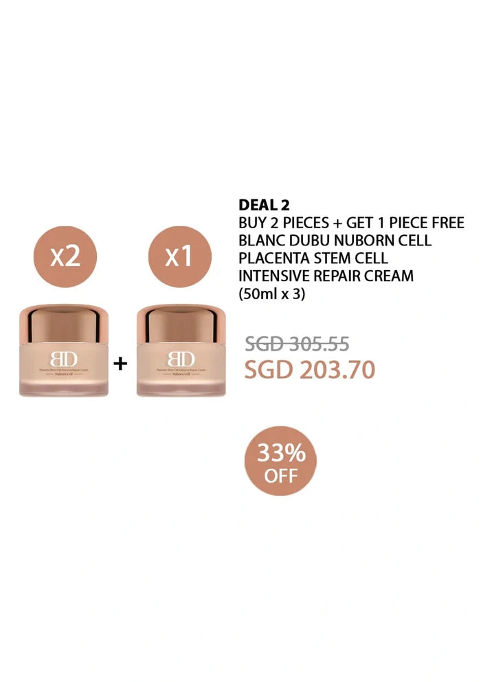 (BUY 2+1 FREE) BLANC DUBU PLACENTA REPAIR CREAM