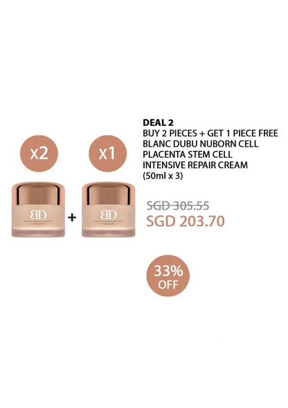 (BUY 2+1 FREE) BLANC DUBU PLACENTA REPAIR CREAM
