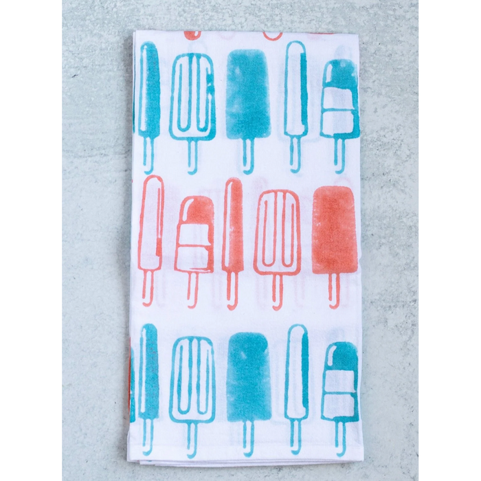 Block Printed Tea Towels- Assorted Styles