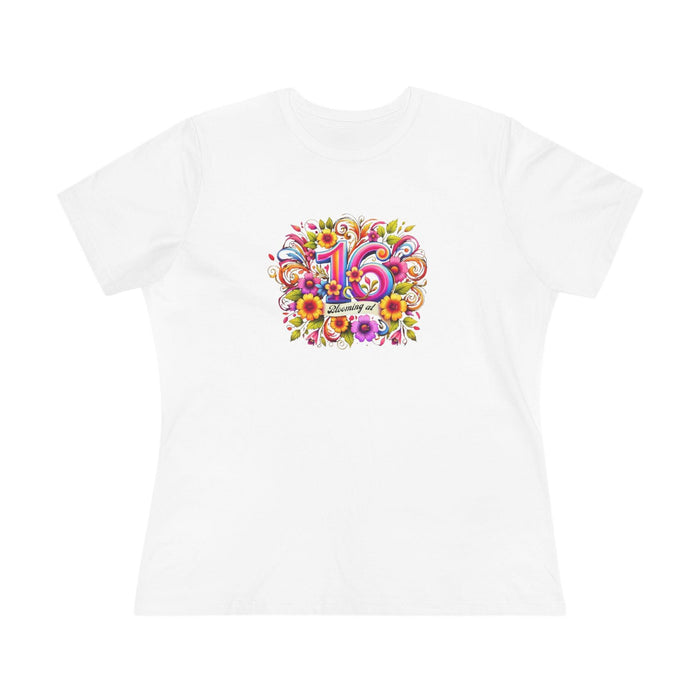 Blooming at 16 - A Beautiful Blossom 🌺 - Women's Softstyle Tee - Whippie's