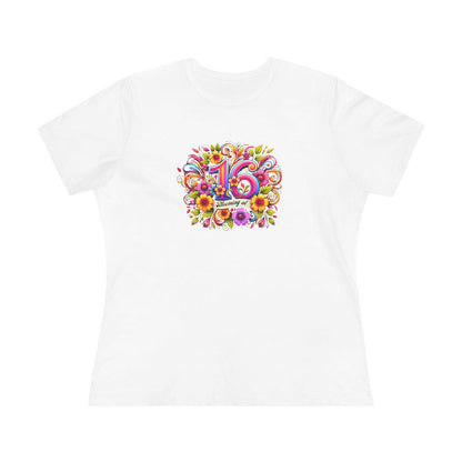 Blooming at 16 - A Beautiful Blossom 🌺 - Women's Softstyle Tee - Whippie's