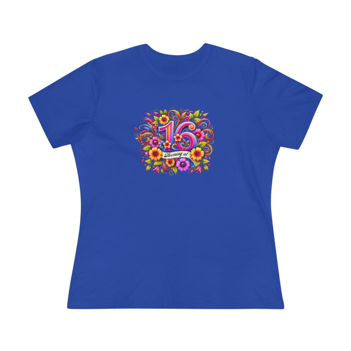 Blooming at 16 - A Beautiful Blossom 🌺 - Women's Softstyle Tee - Whippie's