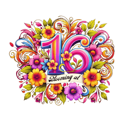 Blooming at 16 - A Beautiful Blossom 🌺 - Women's Softstyle Tee - Whippie's