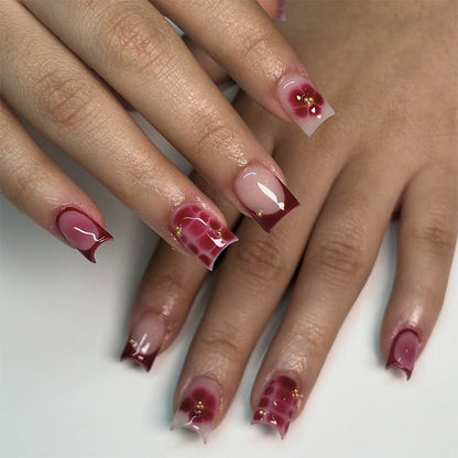 Blooming Wine | Short Square | EASY PRESS™