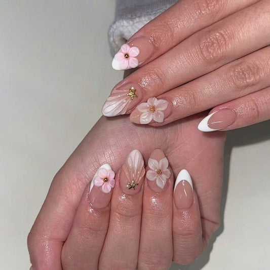 Bloomique | Short Almond | EASY PRESS™