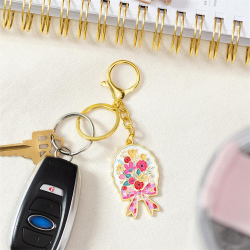 Blossom & Bows Keychain
