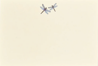 Blue Dragonflies Correspondence Cards