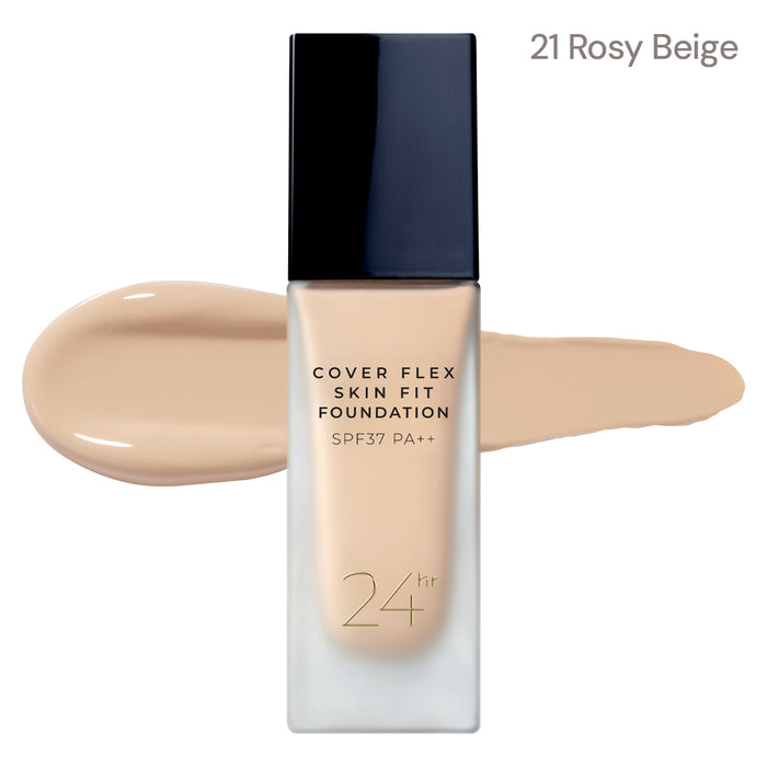 BOM Cover Flex Skin Fit Foundation - makiažo pagrindas