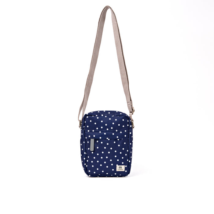 Navy Polka Dot