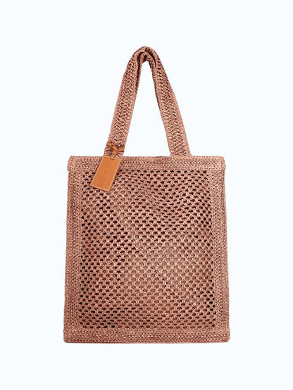 ME FUI borsa rafia rosa SW0050PK RAFIA-PINK