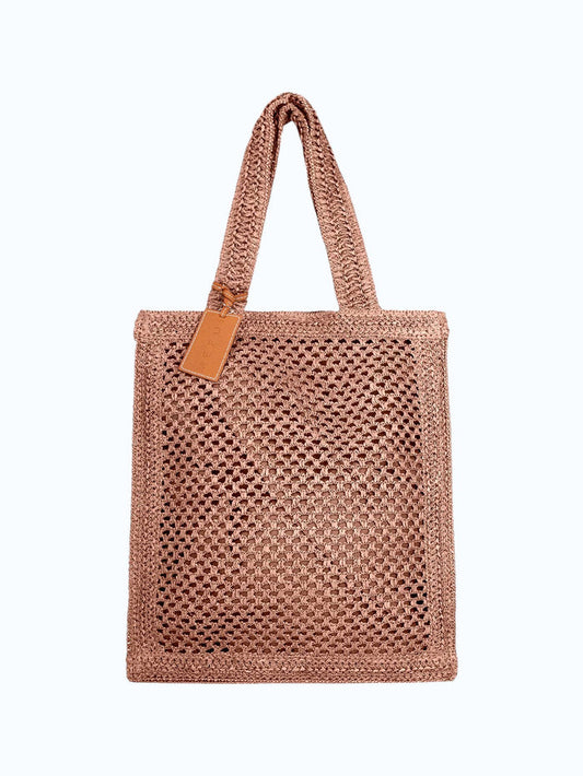 ME FUI borsa rafia rosa SW0050PK RAFIA-PINK